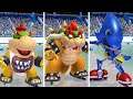 Mario & Sonic at the Sochi 2014 Olympic Winter Games - All Characters Speed Skating 1000m Gameplay