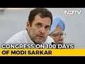 Rahul Gandhi, Congress Take On PM Modi's 100 Days With A Hashtag