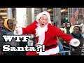 Santa Claus had too much Egg Nog!! - SANTA DANCE IN PUBLIC!!