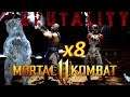 SUB-ZERO: BRUTALITIES (x8) con VARIANTES / SIN Censura / Mortal Kombat 11 / Latino