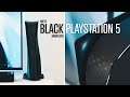The MATTE BLACK Sony Playstation 5 - Unboxing - Install - Review