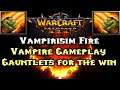 Warcraft 3 Multiplayer custom map, Vampirisim Fire, Vampire Gameplay with commentary.