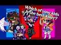 🔪Which of your kids is the best killer?🔪 William's opinion | Fnaf Skit | TW: BLOOD | Original??