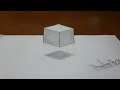 3D CUBE DRAWING STEP BY STEP | Drawing Tech