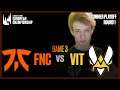 FNC vs VIT | Game 3 | Nemesis Live View w/ Crucile | LEC Summer split ROUND 1