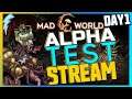 Mad World - Alpha 4.0 Test Stream Day 1 [a fun 2d mmo aRPG] !builds !discord