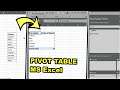 Pivot Table Tutorial in Microsoft Excel | How to use Pivot Table