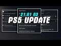 PS5 system update April 2021 | PS5 external SSD Support | Hide Games | Mute Chat | 120Hz support
