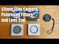 Slim Polarising Filter, Ultra Violet Filter, Front Lens Cap for Cameras including Canon, Sony etc