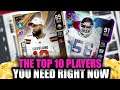 TOP 10 MOST OVERPOWERED PLAYERS YOU NEED RIGHT NOW! | MADDEN 20 ULTIMATE TEAM