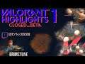 VALORANT Highlights #1 Closed Beta Best and Funny moments Montage