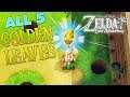 Zelda Link's Awakening - All 5 Golden Leaves Locations (GUIDE)