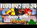 Angry Birds Friends | Piggy Tower Floors 22|23|24 Gameplay Walkthrough