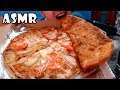 ASMR Pizza Mukbang Meat Pasties Big | No Talking Eating Show 먹방 | АСМР Пицца Мукбанг Чебурек Большой