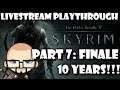 Elder Scrolls V: Skyrim 10 Year Anniversary Playthrough Part 7 PS4 - MinusInfernoGaming