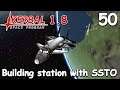 KSP Building a space station with an SSTO - KSP 1.8 - Science Game - Let's Play - 50