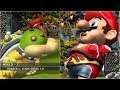 Mario Strikers Charged - Bowser Jr. vs Mario - Wii Gameplay (4K60fps)