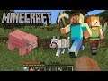 Minecraft Survival Mode - Animals and Zombies Kill Hunting - Part 2