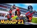 МЕНЯ ПЫТАЮТСЯ ОСТАНОВИТЬ - MotoGP 21