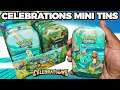Opening Pokemon Celebrations Mini Tins Case! (All 8 Tins)