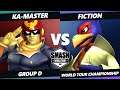 SWT Championship Group D - Fiction (Falco) Vs. Ka-Master (Luigi, Falcon) SSBM Melee Tournament