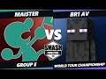 SWT Championship Group E - Maister (Game & Watch) Vs. Br1 AV (Steve) SSBU Ultimate Tournament