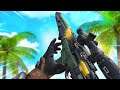 "Why is he using a SNIPER SCOPE on an AK-47..."