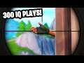10 MINUTES OF Fortnite SMARTEST 300 IQ Plays OF ALL TIME!