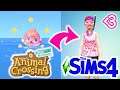 🏝️ANIMAL CROSSING VILLAGER IN THE SIMS 4!💚 (Let's Create-A-Sim in the Sims 4)