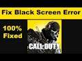 Call of Duty Mobile Black Screen Error Fix 100% Working Tricks
