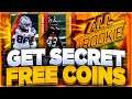 EARN SECRET FREE COINS NOW! | MAKE 100K+ FAST AND EASY! | MADDEN 21 ULTIMATE TEAM FREE COINS!