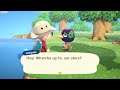 Jacques singing K.K. Metal and not knowing how to wear a mask  - Animal Crossing: New Horizons
