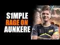 S1MPLE RAGE ON AUNKERE | AUNKERE KIKCED FROM FPL? S1MPLE STREAM FPL CSGO