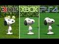 Snoopy's Grand Adventure (2015) 3DS vs XBOX 360 vs PS4 Pro (Which One is Better?)