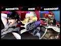 Super Smash Bros Ultimate Amiibo Fights  – Request #18130 Bayonetta & Sheik vs Ganondorf