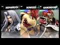 Super Smash Bros Ultimate Amiibo Fights – Sephiroth & Co #190 Sephiroth vs Bowser vs Ganondorf
