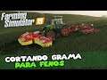 FENOS DE GRAMA JEITO MAIS RÁPIDO PARA FAZER - Farming Simulator 19