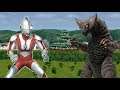 Fighting Gomora - Ultraman Fighting Evolution PS1 Part 1