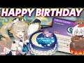 Genshin Impact gives me cake for my Birthday + All Characters Wish Me Happy Birthday