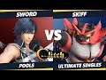 Glitch Konami Code - Sword (Chrom) Vs. Skiff (Incineroar) SSBU Ultimate Tournament