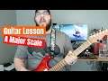 Guitar Lessons for Beginners - A Major Scale