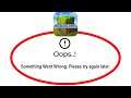 How To Fix RealmCraft Apps Oops Something Went Wrong Error Please Try Again Later Problem Solved