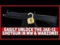 How to unlock the JAK-12 Shotgun Quick & Easy in Modern Warfare & Warzone! (AA12 Shotgun)