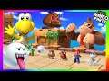 Super Mario Party Minigames #344 Boo vs Goomba vs Donkey Kong vs Koopa troopa