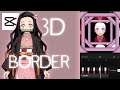 3D BORDER | 3D TUNNEL SMOOTH TRANSITION | CAPCUT TUTORIAL