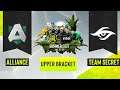 Dota2 - Team Secret vs. Alliance - Game 2 - ESL One Summer 2021 - Upper Bracket