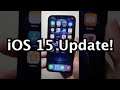 How to Update to iOS 15 (iPhone 6S to 12) #shorts