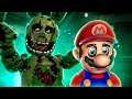 O SPRINGTRAP PEGOU O MARIO! FNAF COM SUPER MARIO! SMG4 Freddy's Spaghettiria