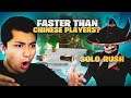 ROLEX REACTS to FASTEST PLAYER IN THE WORLD (SOLO RUSH)