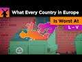 What Every Country In Europe is Worst At (Part 2)